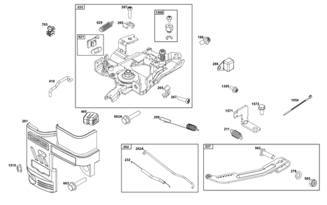 Part Location Diagram of 84008531 Briggs and Stratton Clip